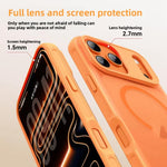Custodia magnetica per telefono Alpha-style con effetto pelle, For iPhone 17 Pro Max, For iPhone 17 Pro