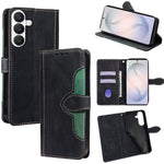 Custodia per telefono in pelle con fibbia magnetica, piacevole al tatto., For Samsung Galaxy S26+ 5G, For Samsung Galaxy S26 Ultra 5G, For Samsung Galaxy S26 5G