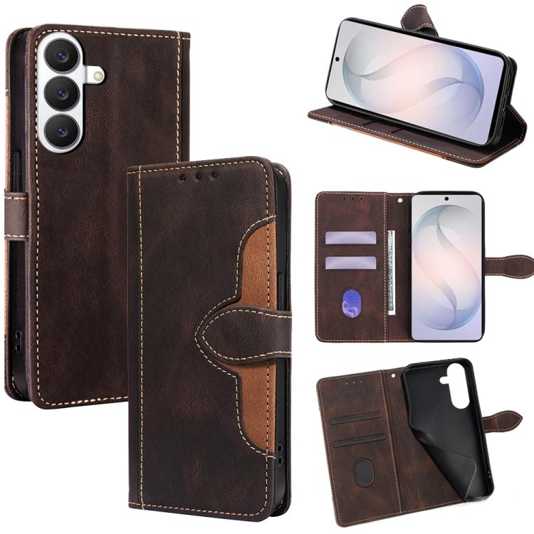 Custodia per telefono in pelle con fibbia magnetica, piacevole al tatto., For Samsung Galaxy S26+ 5G, For Samsung Galaxy S26 Ultra 5G, For Samsung Galaxy S26 5G