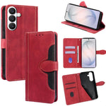 Custodia per telefono in pelle con fibbia magnetica, piacevole al tatto., For Samsung Galaxy S26+ 5G, For Samsung Galaxy S26 Ultra 5G, For Samsung Galaxy S26 5G