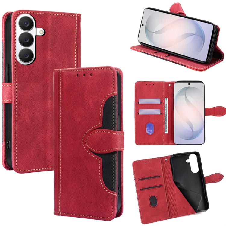 Custodia per telefono in pelle con fibbia magnetica, piacevole al tatto., For Samsung Galaxy S26+ 5G, For Samsung Galaxy S26 Ultra 5G, For Samsung Galaxy S26 5G