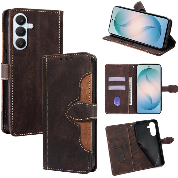 Custodia per telefono in pelle con fibbia magnetica, piacevole al tatto., For Samsung Galaxy S26+ 5G, For Samsung Galaxy S26 Ultra 5G, For Samsung Galaxy S26 5G