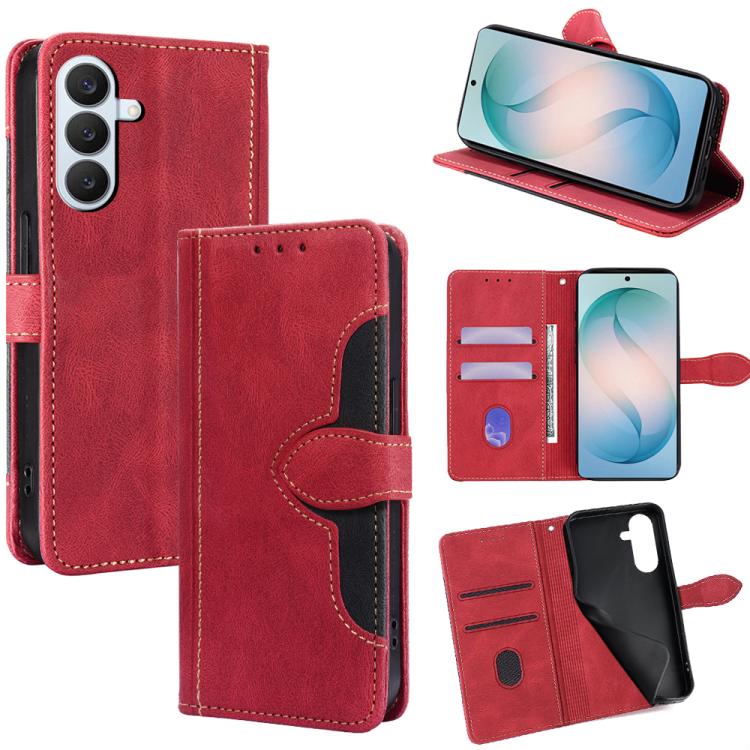 Custodia per telefono in pelle con fibbia magnetica, piacevole al tatto., For Samsung Galaxy S26+ 5G, For Samsung Galaxy S26 Ultra 5G, For Samsung Galaxy S26 5G