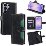 Custodia per telefono in pelle con fibbia magnetica, piacevole al tatto., For Samsung Galaxy S26+ 5G, For Samsung Galaxy S26 Ultra 5G, For Samsung Galaxy S26 5G