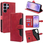 Custodia per telefono in pelle con fibbia magnetica, piacevole al tatto., For Samsung Galaxy S26+ 5G, For Samsung Galaxy S26 Ultra 5G, For Samsung Galaxy S26 5G
