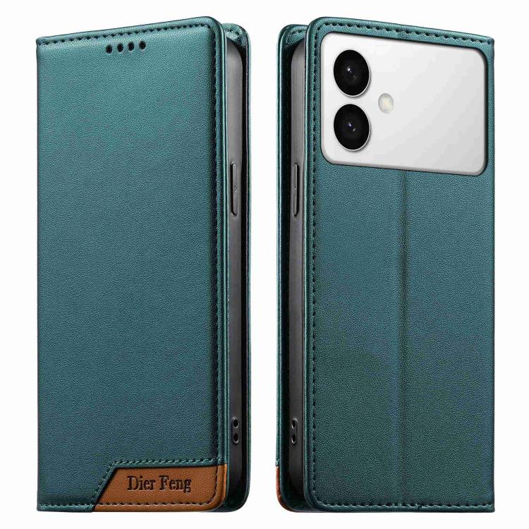 Custodia per telefono Dierfeng in ecopelle con magnete e RFID ad alta resistenza, For Galaxy S26 FE 5G, For Samsung Galaxy S26+ 5G, For Samsung Galaxy S26 Edge 5G, For Samsung Galaxy S26 Ultra 5G
