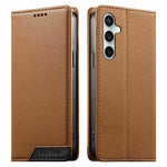 Custodia per telefono Dierfeng in ecopelle con magnete e RFID ad alta resistenza, For Samsung Galaxy S25+ / S24+ 5G, For Samsung Galaxy S25 Ultra 5G, For Samsung Galaxy S24 FE 5G, For Samsung Galaxy S24 Ultra 5G