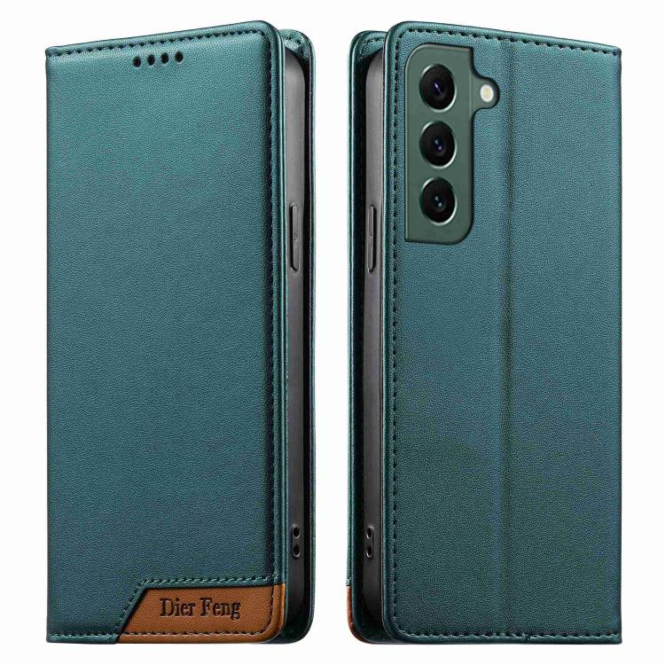 Custodia per telefono Dierfeng in ecopelle con magnete e RFID ad alta resistenza, For Samsung Galaxy S20 FE, For Samsung Galaxy S22 Ultra 5G, For Samsung Galaxy S22+ 5G, For Samsung Galaxy S22 5G
