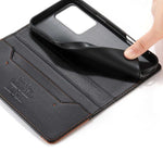 Custodia per telefono Dierfeng in ecopelle con magnete e RFID ad alta resistenza, For Samsung Galaxy S20 Ultra, For Samsung Galaxy S20, For Samsung Galaxy S20+