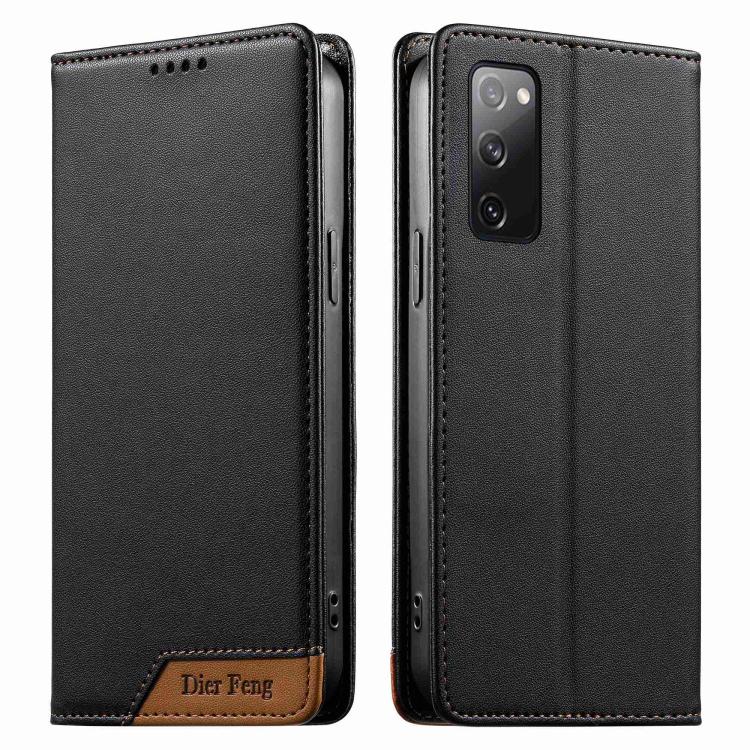 Custodia per telefono Dierfeng in ecopelle con magnete e RFID ad alta resistenza, For Samsung Galaxy S20 FE, For Samsung Galaxy S22 Ultra 5G, For Samsung Galaxy S22+ 5G, For Samsung Galaxy S22 5G