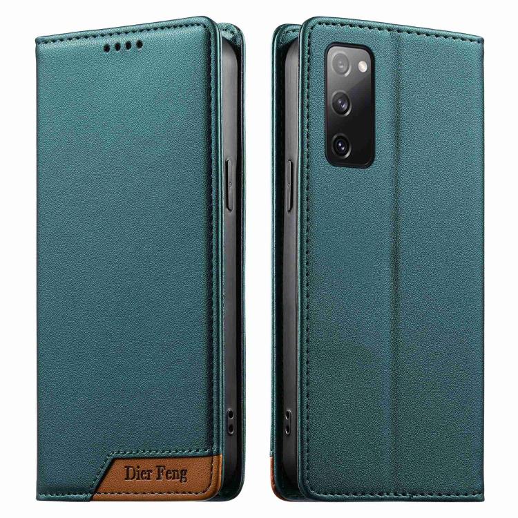 Custodia per telefono Dierfeng in ecopelle con magnete e RFID ad alta resistenza, For Samsung Galaxy S20 FE, For Samsung Galaxy S22 Ultra 5G, For Samsung Galaxy S22+ 5G, For Samsung Galaxy S22 5G
