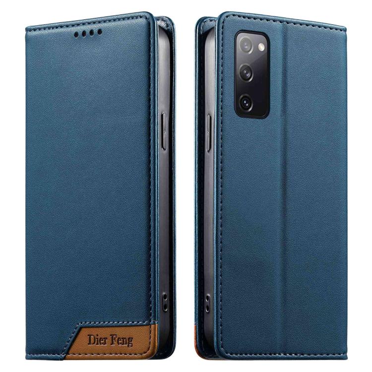Custodia per telefono Dierfeng in ecopelle con magnete e RFID ad alta resistenza, For Samsung Galaxy S20 FE, For Samsung Galaxy S22 Ultra 5G, For Samsung Galaxy S22+ 5G, For Samsung Galaxy S22 5G