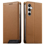 Custodia per telefono Dierfeng in ecopelle con magnete e RFID ad alta resistenza, For Galaxy S26 FE 5G, For Samsung Galaxy S26+ 5G, For Samsung Galaxy S26 Edge 5G, For Samsung Galaxy S26 Ultra 5G