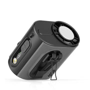 Mini ventilatore ad alta velocità M376 da appendere alla vita con funzione di compressione del ghiaccio e batteria da 3600 mAh.