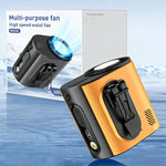 Mini ventilatore portatile M376 con batteria 3600mAh