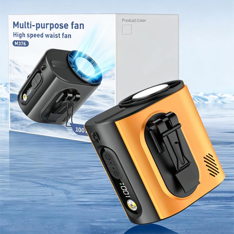 Mini ventilatore portatile M376 con batteria 3600mAh