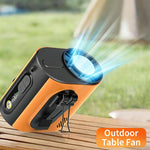 Mini ventilatore portatile M376 con batteria 3600mAh