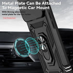 Custodia magnetica per telefono XDcase con anello scorrevole per fotocamera., For iPhone 17 Pro Max, For iPhone 17 Pro, For iPhone 17, For iPhone Air
