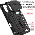 Custodia magnetica per telefono XDcase con anello scorrevole per fotocamera., For iPhone 17 Pro Max, For iPhone 17 Pro, For iPhone 17, For iPhone Air