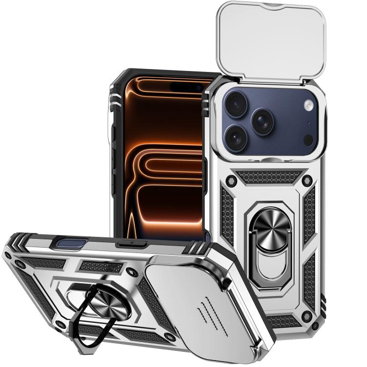 Custodia magnetica per telefono XDcase con anello scorrevole per fotocamera., For iPhone 17 Pro Max, For iPhone 17 Pro, For iPhone 17, For iPhone Air