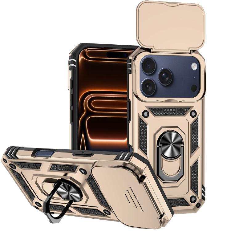 Custodia magnetica per telefono XDcase con anello scorrevole per fotocamera., For iPhone 17 Pro Max, For iPhone 17 Pro, For iPhone 17, For iPhone Air