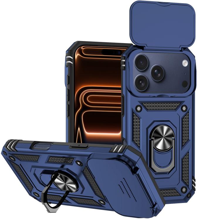 Custodia magnetica per telefono XDcase con anello scorrevole per fotocamera., For iPhone 17 Pro Max, For iPhone 17 Pro, For iPhone 17, For iPhone Air