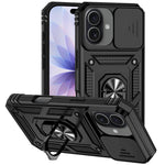 Custodia magnetica per telefono XDcase con anello scorrevole per fotocamera., For iPhone 17 Pro Max, For iPhone 17 Pro, For iPhone 17, For iPhone Air