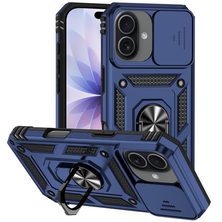 Custodia magnetica per telefono XDcase con anello scorrevole per fotocamera., For iPhone 17 Pro Max, For iPhone 17 Pro, For iPhone 17, For iPhone Air