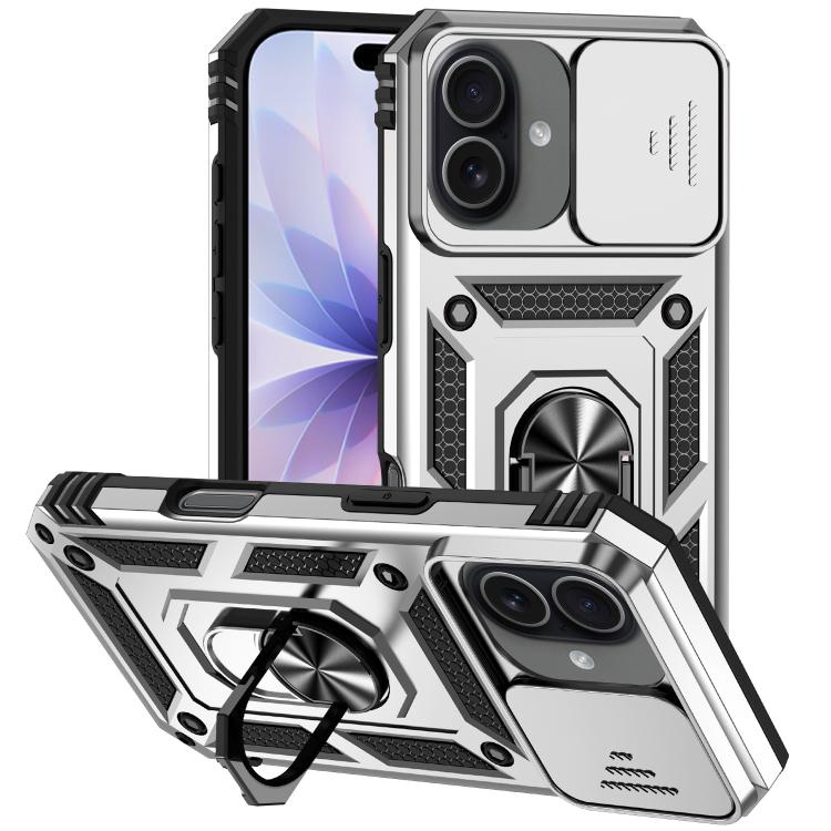 Custodia magnetica per telefono XDcase con anello scorrevole per fotocamera., For iPhone 17 Pro Max, For iPhone 17 Pro, For iPhone 17, For iPhone Air