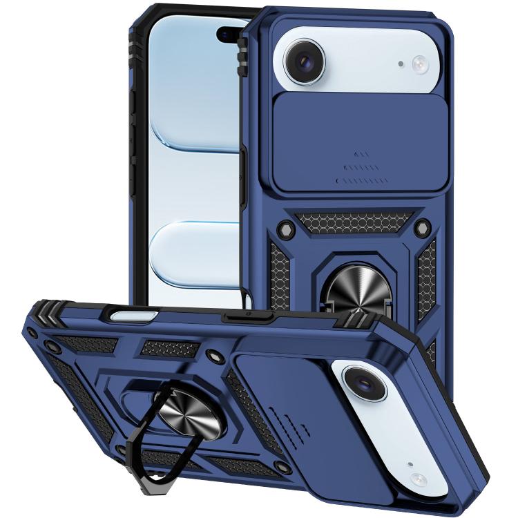 Custodia magnetica per telefono XDcase con anello scorrevole per fotocamera., For iPhone 17 Pro Max, For iPhone 17 Pro, For iPhone 17, For iPhone Air