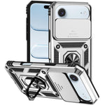Custodia magnetica per telefono XDcase con anello scorrevole per fotocamera., For iPhone 17 Pro Max, For iPhone 17 Pro, For iPhone 17, For iPhone Air
