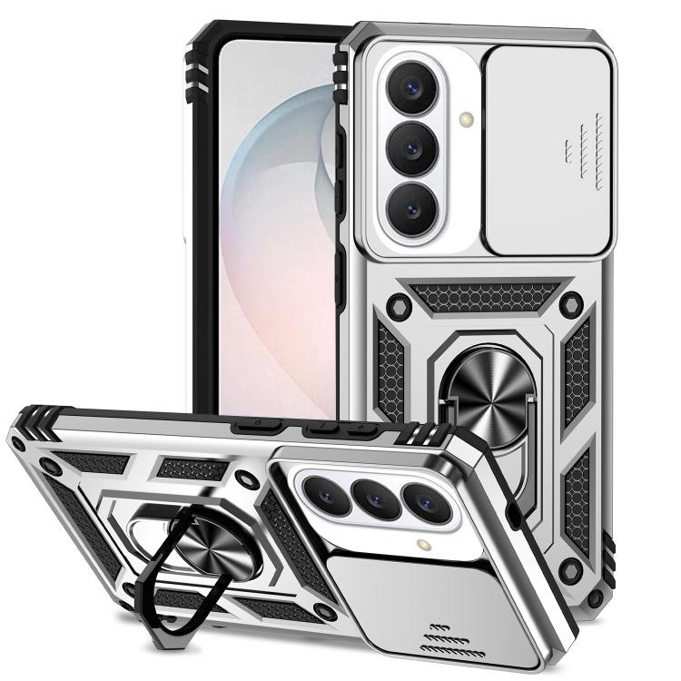 Custodia magnetica per telefono XDcase con anello scorrevole per fotocamera., For Samsung Galaxy S26+ 5G, For Samsung Galaxy S26 Ultra 5G, For Samsung Galaxy S26 5G