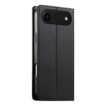 Custodia per telefono Dierfeng in ecopelle con magnete e RFID ad alta resistenza, For iPhone Air, For iPhone 16 Pro Max, For iPhone 16 Pro, For iPhone 16 Plus