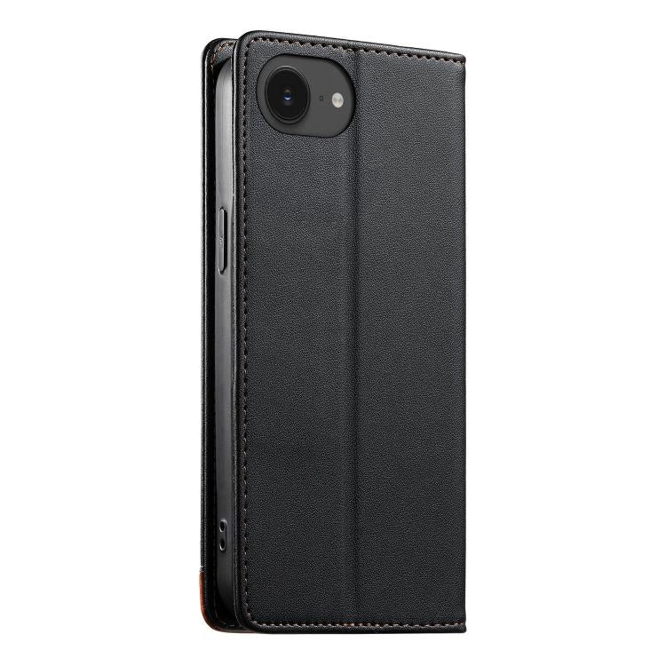 Custodia per telefono Dierfeng in ecopelle con magnete e RFID ad alta resistenza, For iPhone 17e / 16e, For iPhone 17 Pro Max, For iPhone 17 Pro, For iPhone 17