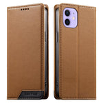 Custodia per telefono Dierfeng in ecopelle con magnete e RFID ad alta resistenza, For iPhone 13 mini, For iPhone 12 / 12 Pro, For iPhone 12 Pro Max, For iPhone 12 mini