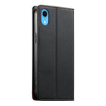 Custodia per telefono Dierfeng in ecopelle con magnete e RFID ad alta resistenza, For iPhone XR, For iPhone XS Max, For iPhone 8 Plus / 7 Plus