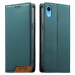 Custodia per telefono Dierfeng in ecopelle con magnete e RFID ad alta resistenza, For iPhone XR, For iPhone XS Max, For iPhone 8 Plus / 7 Plus