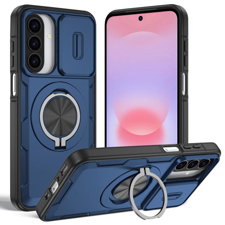 Supporto girevole Camshield, custodia per telefono MagSafe, For Galaxy A27 5G / A37 5G, For Galaxy A16 / A26 / A17, For Galaxy A56 5G / A36 5G, For Galaxy A15 4G / 5G