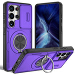 Supporto girevole Camshield, custodia per telefono MagSafe, For Galaxy S26+ / S25+ / S24+ 5G, For Galaxy S26 Ultra 5G, For Galaxy S26 5G, For Galaxy S25 / S24 5G