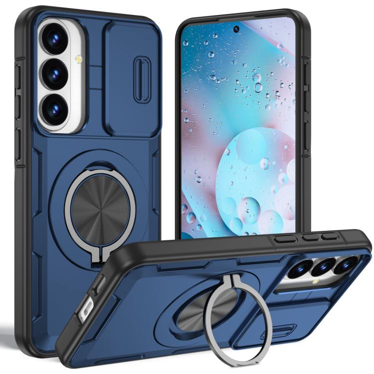Supporto girevole Camshield, custodia per telefono MagSafe, For Galaxy S26+ / S25+ / S24+ 5G, For Galaxy S26 Ultra 5G, For Galaxy S26 5G, For Galaxy S25 / S24 5G