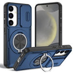 Supporto girevole Camshield, custodia per telefono MagSafe, For Galaxy S26+ / S25+ / S24+ 5G, For Galaxy S26 Ultra 5G, For Galaxy S26 5G, For Galaxy S25 / S24 5G