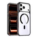 Custodia magnetica per telefono in cristallo colorato, For iPhone 17 Pro Max, For iPhone 17 Pro
