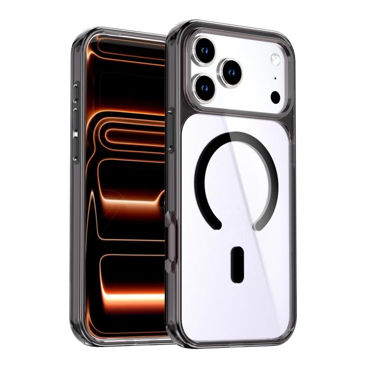 Custodia magnetica per telefono in cristallo colorato, For iPhone 17 Pro Max, For iPhone 17 Pro