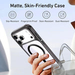 Custodia magnetica per telefono in cristallo colorato, For iPhone 17 Pro Max, For iPhone 17 Pro