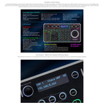 FEELWORLD KBC20N Controller per telecamera NDI PTZ con joystick e tastiera, compatibile con protocolli di controllo multipli e PoE., EU Plug, US Plug, UK Plug, AU Plug