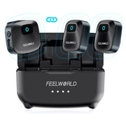 Microfono lavalier wireless FEELWORLD LM1 per smartphone e PC