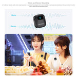Microfono lavalier wireless FEELWORLD LM1 per smartphone