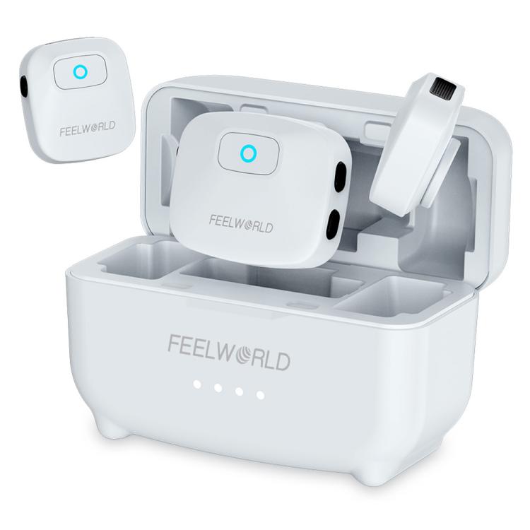 Microfono lavalier wireless FEELWORLD LM1 per smartphone
