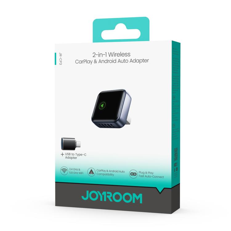 Adattatore wireless Joyroom JR-CP3 per CarPlay e Android Auto