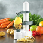 Pelapatate elettrico multifunzione in acciaio inox per frutta e verdura, macchina pelatrice automatica, EU Plug, US Plug
